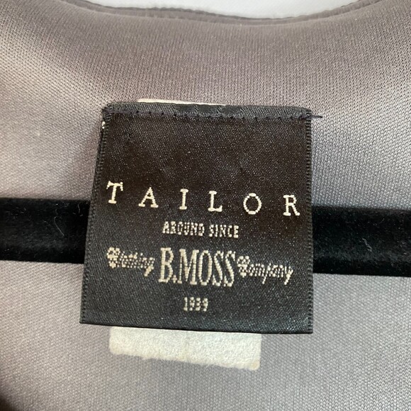 Tailor B.Moss Clothing Company Black Essential Side Slits Maxi Dress Size S/M - Picture 12 of 16